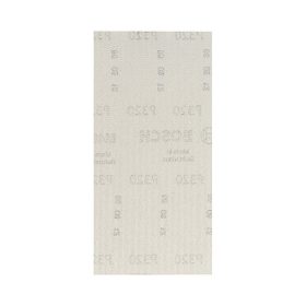   Bosch EXPERT M480 csiszolóháló rezgőcsiszolókhoz, 10 db 93x186 mm, P320