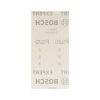 Bosch EXPERT M480 csiszolóháló rezgőcsiszolókhoz, 50db 93x186 mm, P32