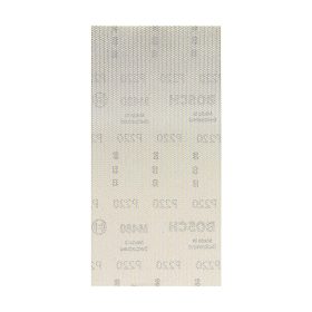   Bosch EXPERT M480 csiszolóháló rezgőcsiszolókhoz, 10 db 115x230 mm, G220