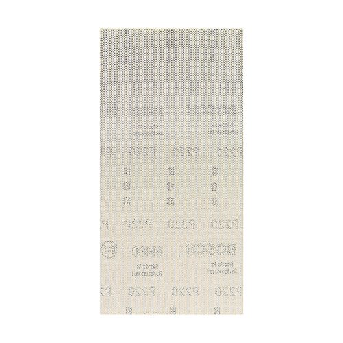Bosch EXPERT M480 csiszolóháló rezgőcsiszolókhoz, 10 db 115x230 mm, G220