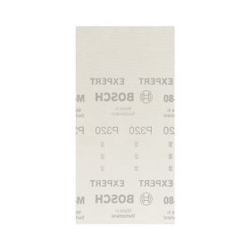   Bosch EXPERT M480 csiszolóháló rezgőcsiszolókhoz, 10 db 115x230 mm, G320