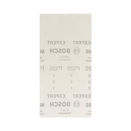 Bosch EXPERT M480 csiszolóháló rezgőcsiszolókhoz, 10 db 115x230 mm, G320