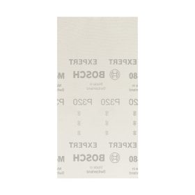   Bosch EXPERT M480 csiszolóháló rezgőcsiszolókhoz, 50db 115x230 mm, G32