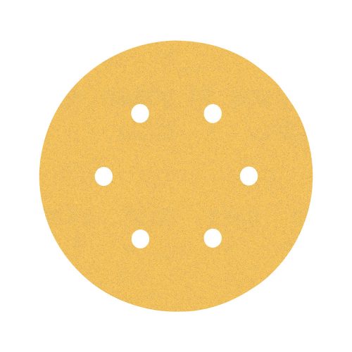 Bosch EXPERT C470 csiszolópapír excentercsiszolókhoz, fa, festék 150mm, G120, 5db