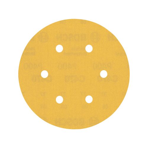 Bosch EXPERT C470 csiszolópapír excentercsiszolókhoz, fa, festék 150mm, G400, 5db