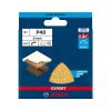 Bosch EXPERT C470 csiszolópapír deltacsiszolókhoz, fa, fém 93 mm, G40, 5db
