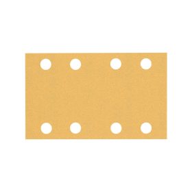   Bosch EXPERT C470 csiszolópapír rezgőcsiszolókhoz, fa, festék 80x133 mm, G120 8 lyukú, 10db