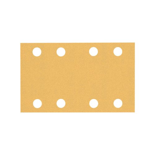 Bosch EXPERT C470 csiszolópapír rezgőcsiszolókhoz, fa, festék 80x133 mm, G120 8 lyukú, 10db