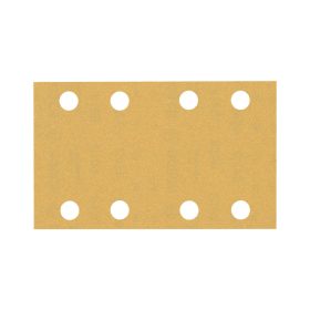   Bosch EXPERT C470 csiszolópapír rezgőcsiszolókhoz, fa, festék 80x133 mm, G180 8 lyukú, 10db