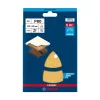 Bosch EXPERT C470 csiszolópapír multicsiszolókhoz, fa, festék 102x62mm, 93 P80, 10db