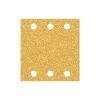 Bosch EXPERT C470 csiszolópapír rezgőcsiszolókhoz, fa, festék 115x107 mm, G40, 6 lyuk, 10db