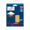 Bosch EXPERT C470 csiszolópapír rezgőcsiszolókhoz, fa, festék 115x107 mm, G40, 6 lyuk, 10db