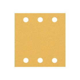   Bosch EXPERT C470 csiszolópapír rezgőcsiszolókhoz, fa, festék 115x107 mm, G80, 6 lyuk, 10db