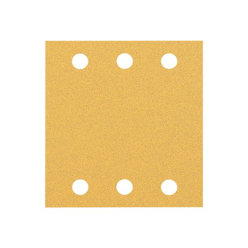 Bosch EXPERT C470 csiszolópapír rezgőcsiszolókhoz, fa, festék 115x107 mm, G80, 6 lyuk, 10db