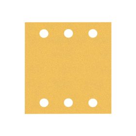   Bosch EXPERT C470 csiszolópapír rezgőcsiszolókhoz, fa, festék 115x107mm, G120, 6 lyuk, 10db