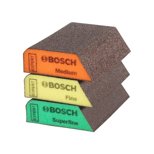 Bosch EXPERT S470 kombi csiszolóblokk profilokhoz készlet 68x97 26mm (közepes, finom, puha)