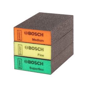   Bosch EXPERT S471 Standard kézi csiszolószivacs készlet 68x97 26mm (közepes, finom, puha)