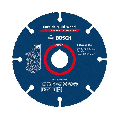 Bosch EXPERT Carbide Multi Wheel vágótárcsa 125mm