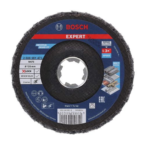 Bosch EXPERT N475 SCM X-Lock durva legyezolapos tárcsa 125x22,23mm