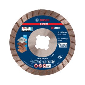   Bosch EXPERT MultiMaterial Turbo X-Lock,M14 gyémánt vágótárcsa 115mm beton, hosszú élettartam