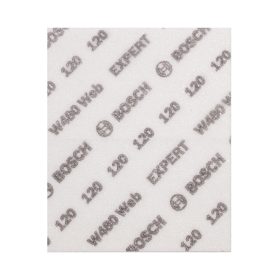   Bosch EXPERT W480 kézi csiszolóháló, G120 2 db 115x140, G120 2 db mosható