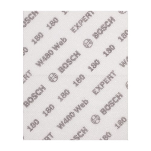 Bosch EXPERT W480 kézi csiszolóháló, G180 2 db 115x140, G180 2 db mosható