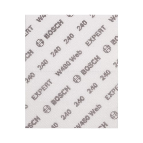 Bosch EXPERT W480 kézi csiszolóháló, G240 2 db 115x140, G240 2 db mosható
