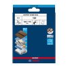 Bosch EXPERT W480 kézi csiszolóháló, G180 10 db 115x140, G180 10 db mosható