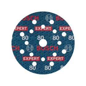 Bosch EXPERT O780 Foil csiszolófólia, 125mm, G80, 50 db