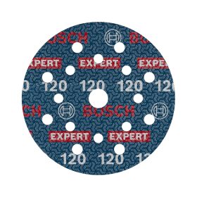 Bosch EXPERT O780 Foil csiszolófólia, 125mm, G120, 50 db