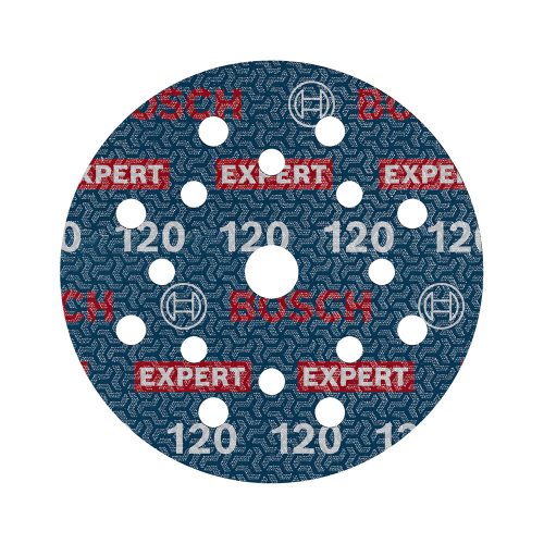 Bosch EXPERT O780 Foil csiszolófólia, 125mm, G120, 50 db