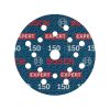Bosch EXPERT O780 Foil csiszolófólia, 125mm, G150, 50 db