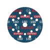 Bosch EXPERT O780 Foil csiszolófólia, 125mm, G180, 50 db