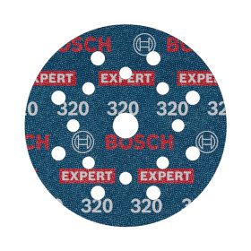 Bosch EXPERT O780 Foil csiszolófólia, 125mm, G320, 50 db