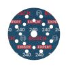 Bosch EXPERT O780 Foil csiszolófólia, 125mm, G240, 1 db