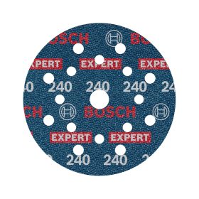 Bosch EXPERT O780 Foil csiszolófólia, 125mm, G240, 1 db