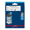 Bosch EXPERT W480 kézi csiszolóháló, 9db-os készlet 3xG120, 3xG180, 2xG240, 1xG320 mosható