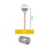 Dremel drótkefe 13mm 531