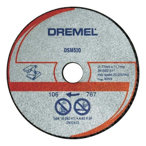 Dremel fém és műanyag vágókorong DSM20