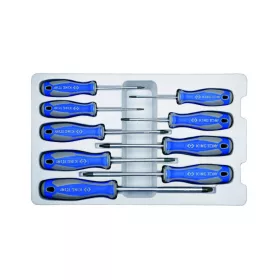   King Tony csavarhúzó készlet furatos torx 9 részes (30309PR)