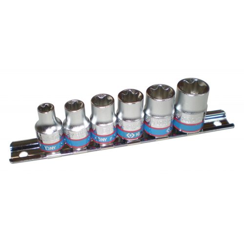 King Tony Torx dugókulcs készlet 3/8" 6 részes (3106PR)
