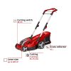 Einhell akkus fűnyíró RASARRO 36/36 2x18V 2x3,0Ah