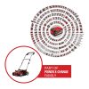 Einhell akkus talajlazító és gyepszellőztető GE-SC 36/35 Li - SOLO 2x18V alapgép