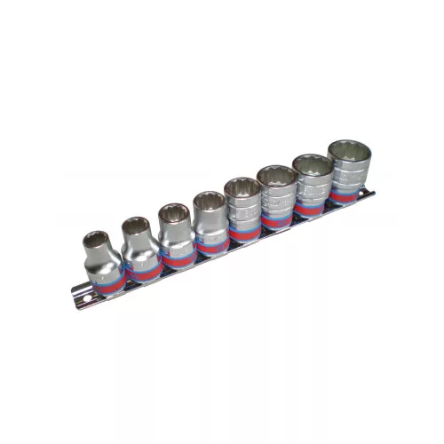 King Tony kézi 1/2" dugókészlet coll, 12* 8 részes (4010SR)