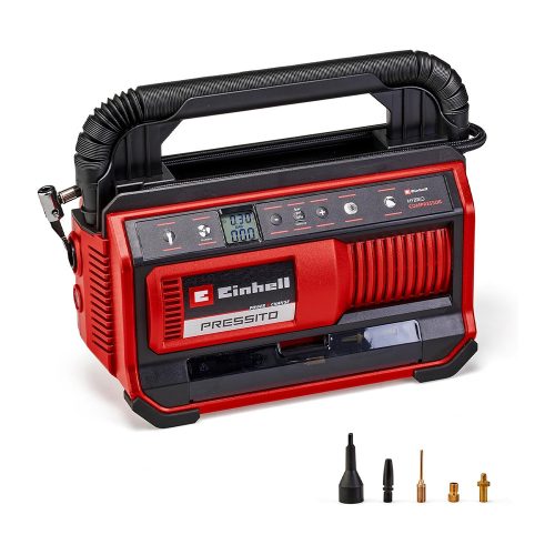 Einhell akkus hibrid kompresszor PRESSITO 18/25 Hybrid - SOLO 18V alapgép