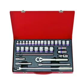   King Tony kézi 1/2" dugókulcs készlet 12* 33 részes (4034MR)