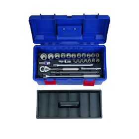   King Tony hosszú dugókulcs készlet 1/2" 12* 25 részes (41026MR)