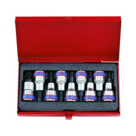   King Tony 1/2" hatszög bitfej készlet 55mm 9 részes (4110PR)