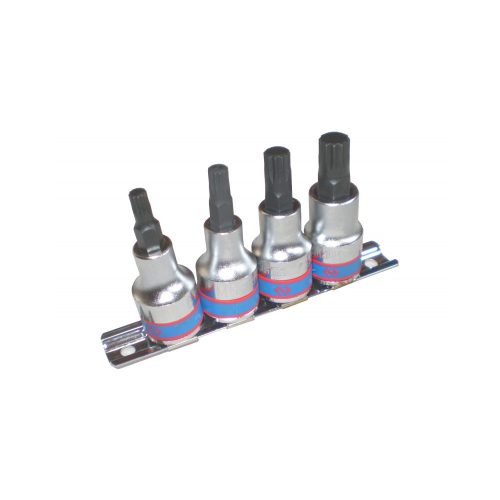 King Tony Spline bit készlet 1/2" 12* 4 részes (4126PR)
