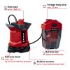 Einhell akkus szennyvízszivattyú GE-DP 18/25 LL Li - SOLO 18V alapgép